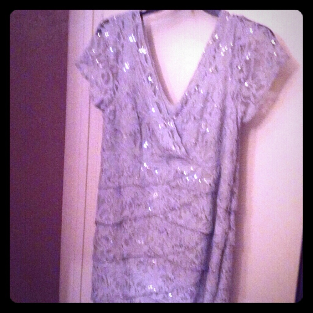 Gray dress